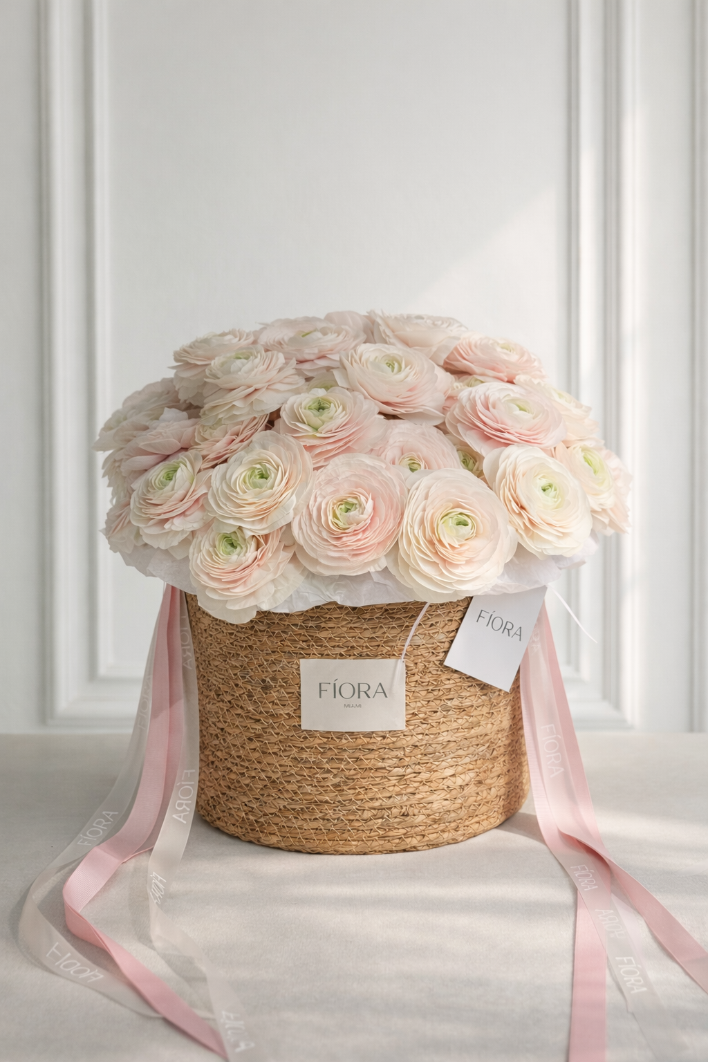 Blush Petal Dream Basket